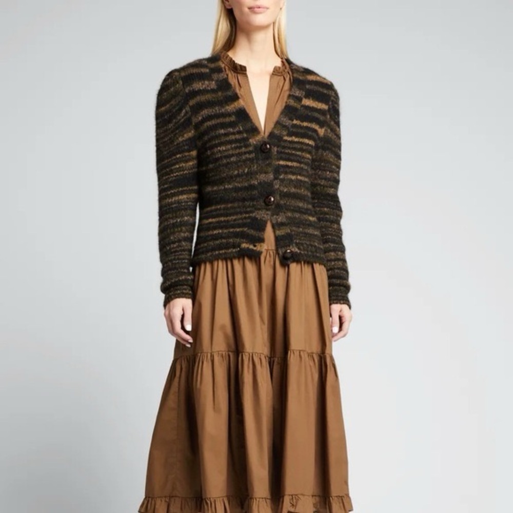 Veronica Beard Embry Alpaca Cardigan Sweater NWT
